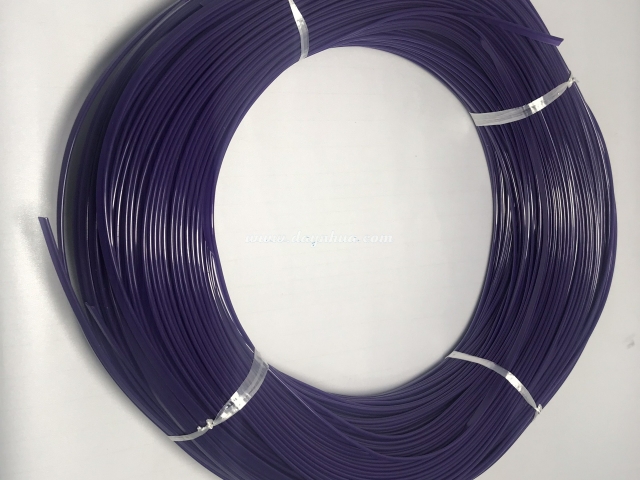 Dây tròn 2mm Purple - 0063